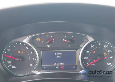 2020 Chevrolet Equinox Fwd Lt 1.5L Turbo из США, поврежденный, VIN 3GNAXKEV4LS616496